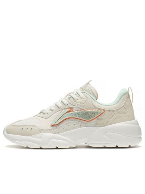 (WMNS) Li-Ning Sportswear Sneakers 'Beige Green' AGCS268-1