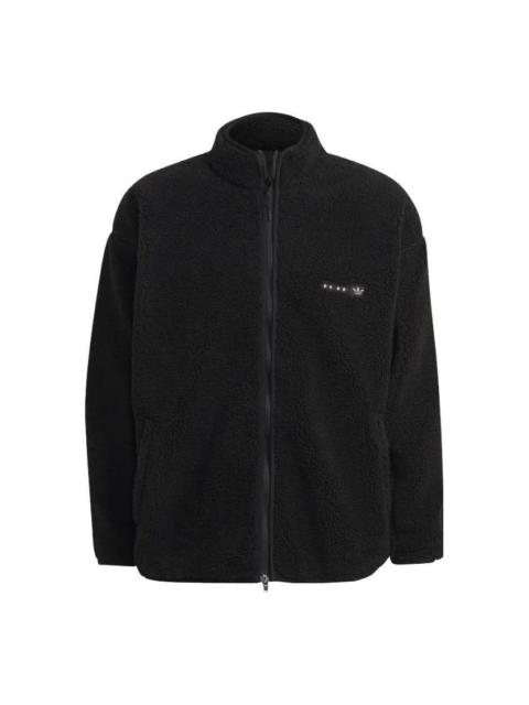 adidas Reclaim Sherpa Jacket 'Black' HK2771