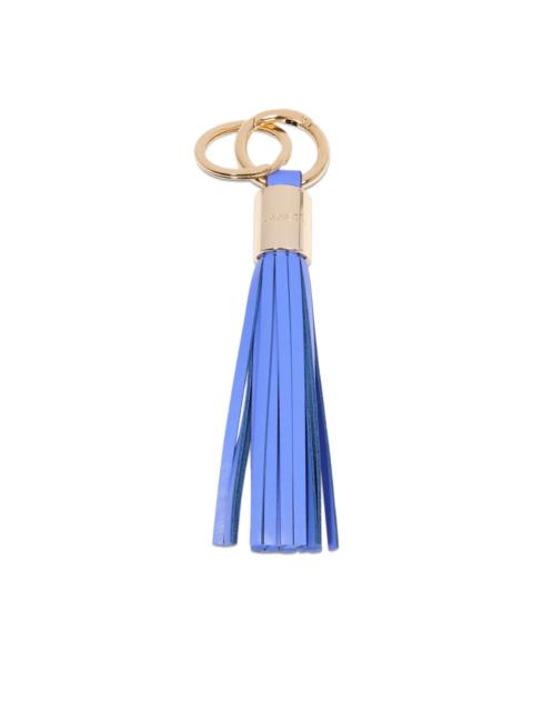 leather tassel keyring