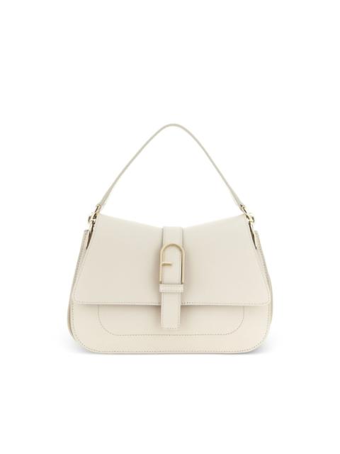 Flow leather shoulder bag