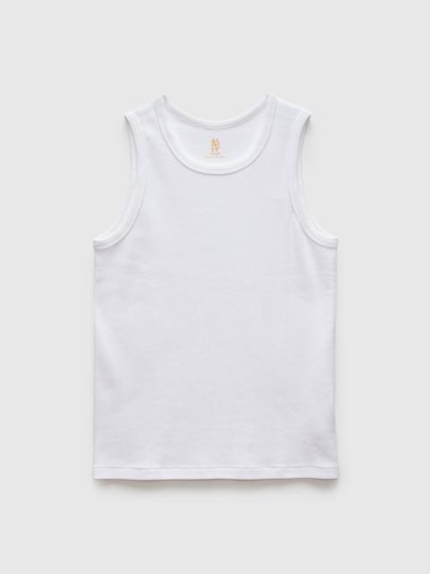 Seamless Inner Tank Top in White