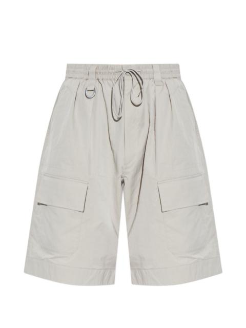 cargo drawstring shorts