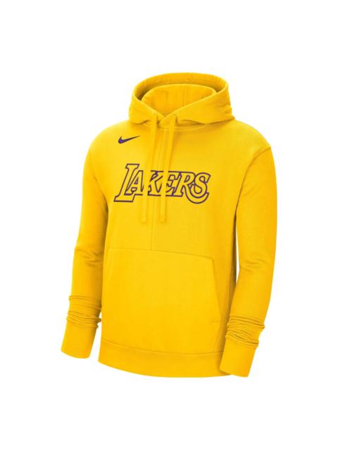 Nike Lakers Hoodie 'Yellow' DR9315-728