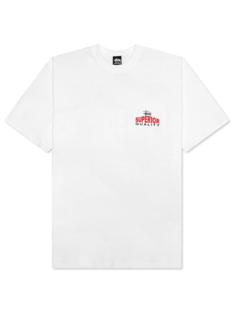 SUPERIOR QUALITY TEE - WHITE
