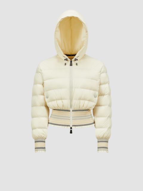 Jeypore Embroidered Hooded Short Down Jacket