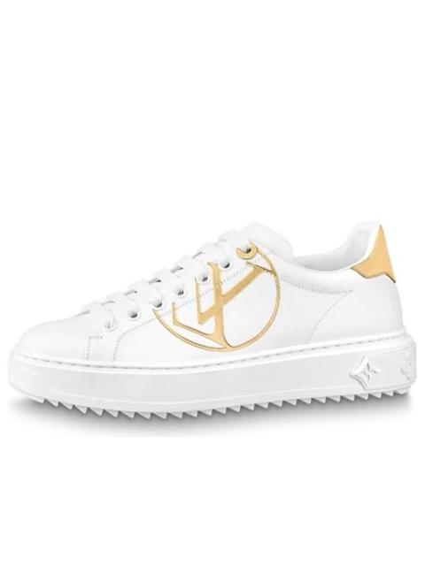 (WMNS) LOUIS VUITTON LV Time Out Sneakers 'White Gold' 1A8NI9