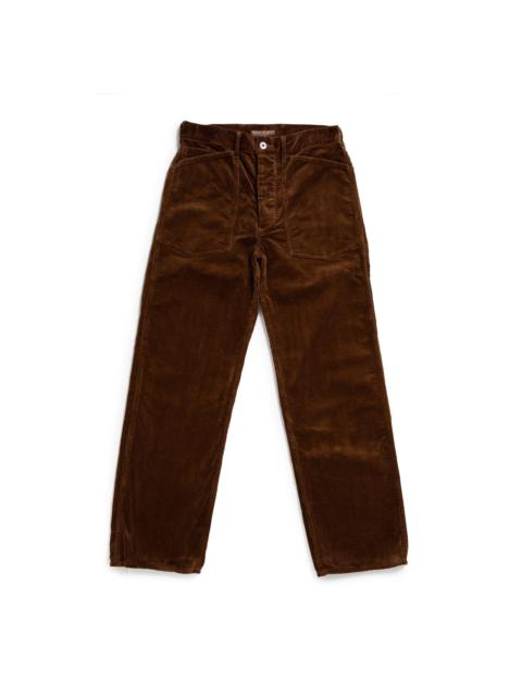 Buzz Rickson's U.S. Army Working Trousers Corduroy Brown
