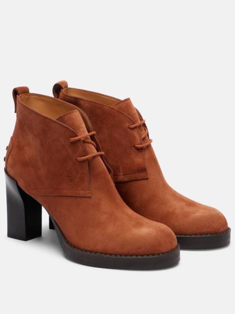 BH Bootie 80 suede ankle boots