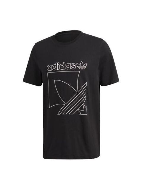 adidas originals SPRT 3S TEE Sports Short Sleeve Black GD5837