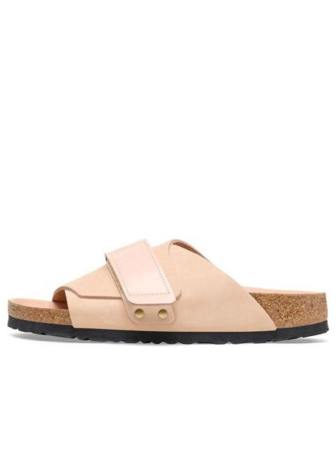 (WMNS) Birkenstock Kyoto Nubuck Leather Sandals 'New Beige' 1026560