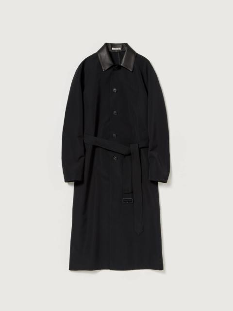 WOOL MAX CANVAS COAT