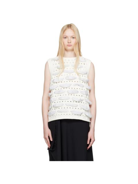 White Product. 58 Knit Vest