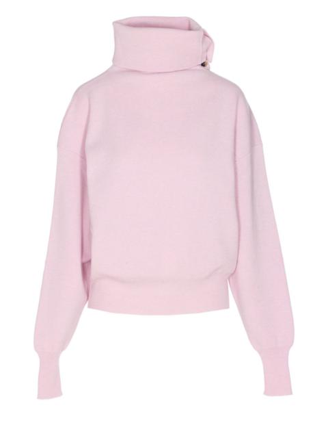 long-sleeve turtleneck sweater