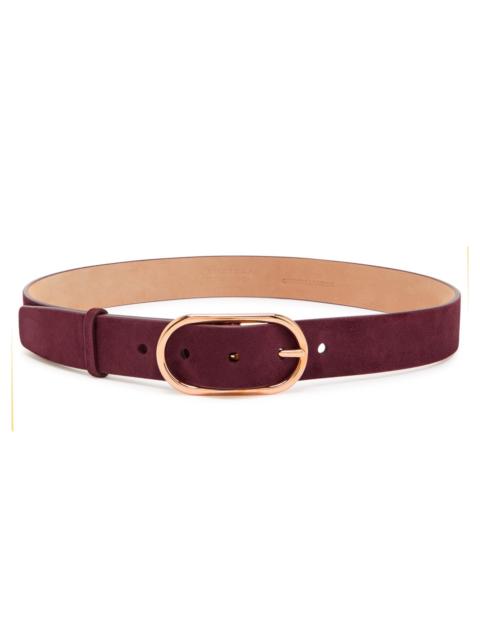 Gabriela Hearst Link Suede Belt