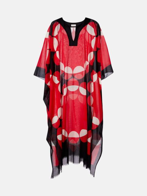 Printed cotton kaftan