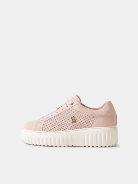 Platform sneakers Singapore in Rosé