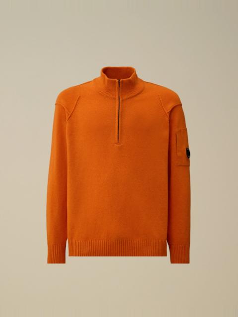 Lambswool GRS Half Zip Sweater