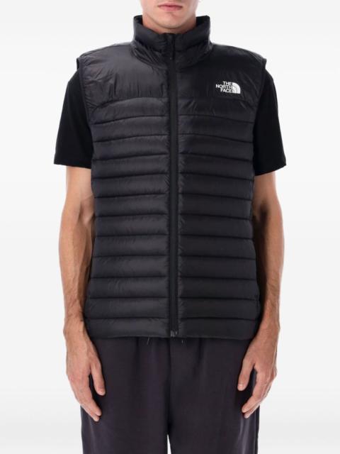 quilted high-neck gilet