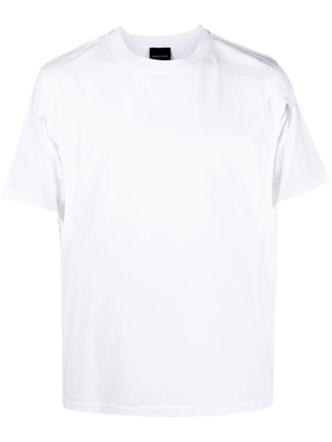 cut-out organic cotton T-shirt