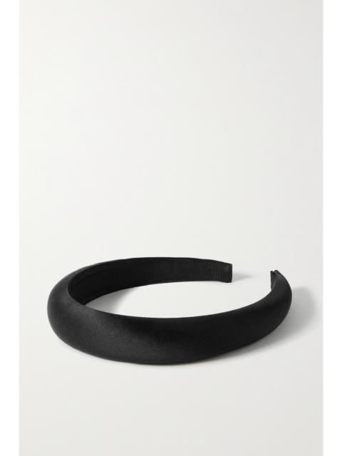 + Net Sustain Tori Silk-satin Headband