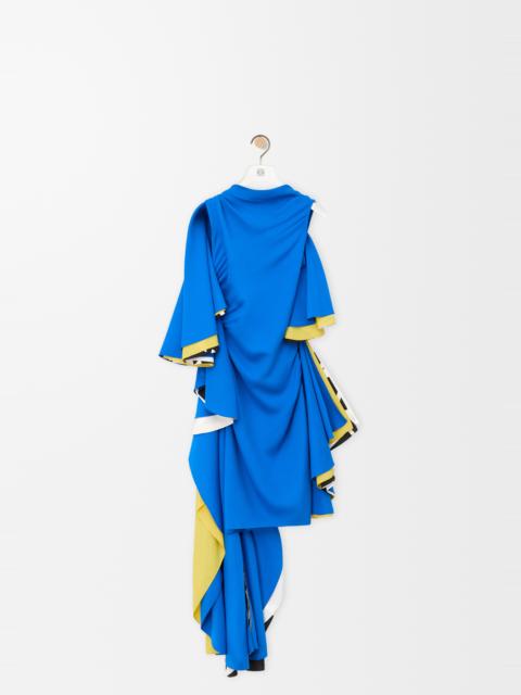 Dress in stretch viscose