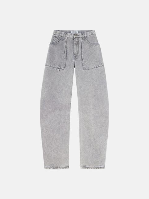 ''EFFIE'' LIGHT GREY LONG PANTS
