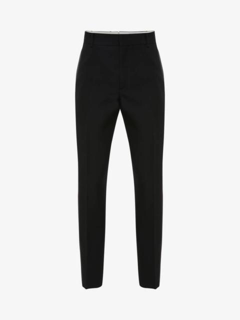 Men's Evening Tuxedo Trousers in Black
