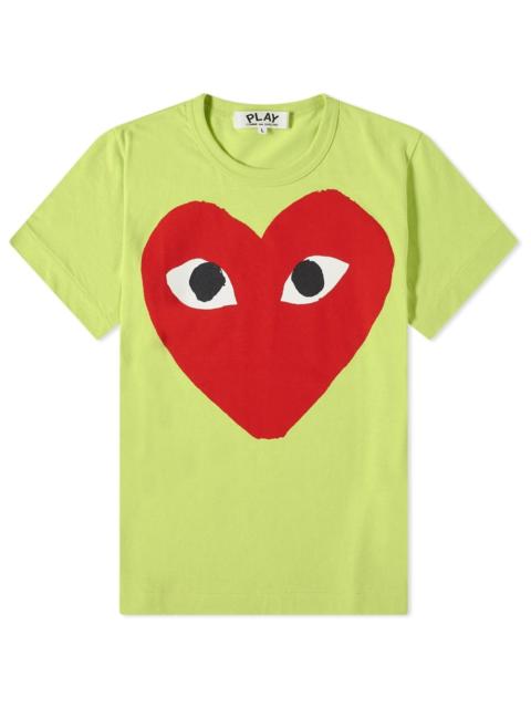Comme des Garcons Play Women's Red Heart Logo Tee
