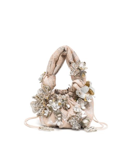 embellished tote bag