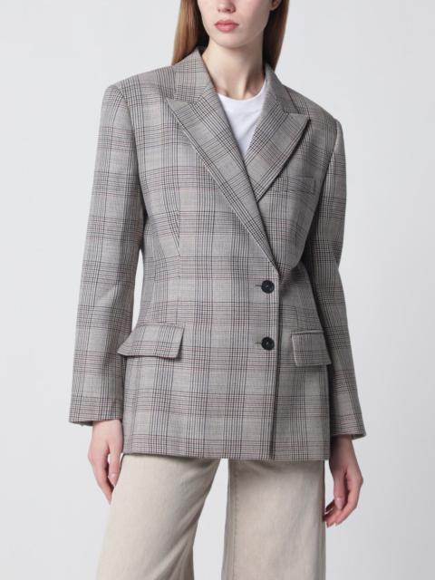 Asymmetric Prince of Wales jacket