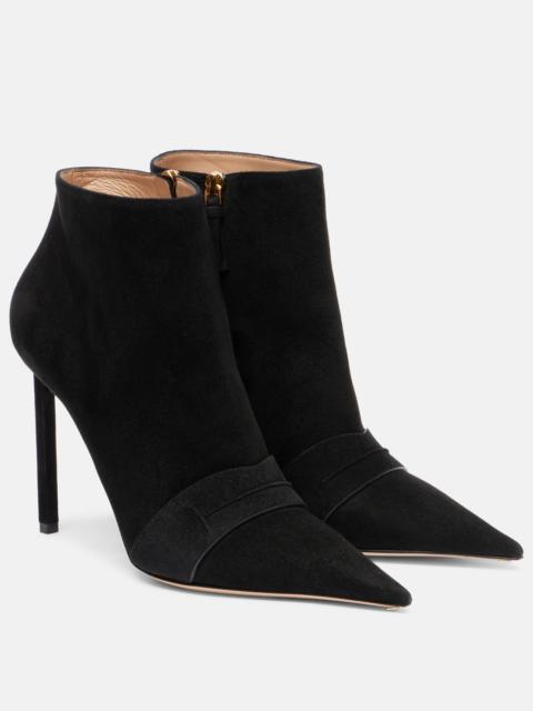 105 suede ankle boots
