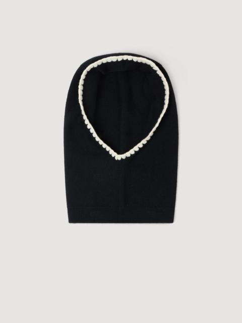 RIBBED KNIT BALACLAVA