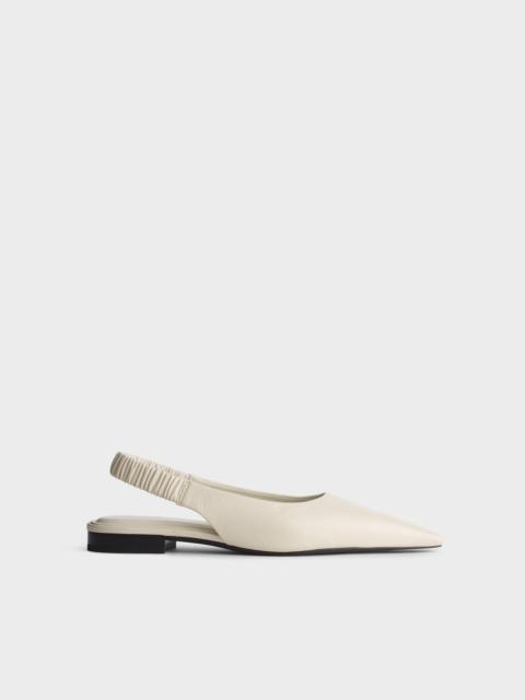 Mercer Leather Slingback Flats