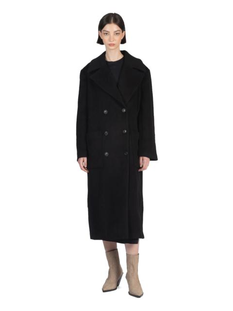 Elleme Boyfriend Coat Black | REVERSIBLE