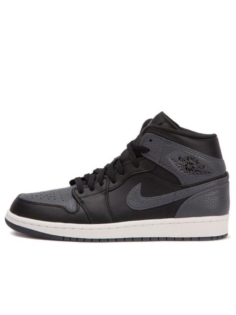 Air Jordan 1 Mid 'Dark Grey' 554724-041