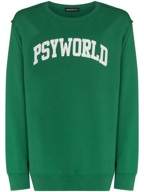 Psyworld crew-neck sweatshirt