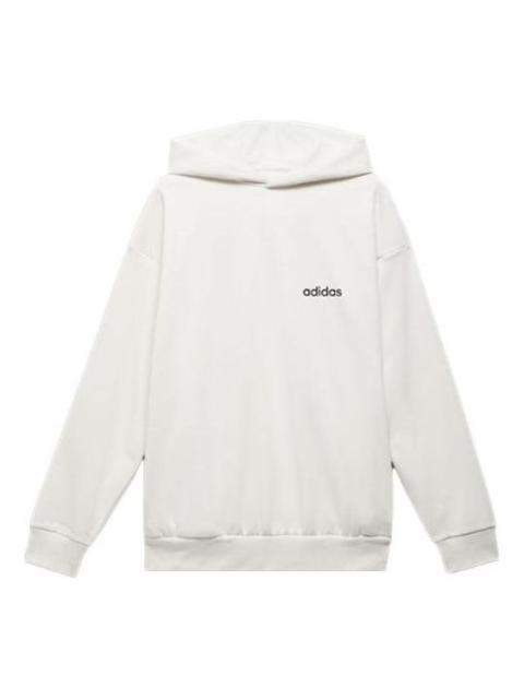 adidas Basketball Hoodie 'White' IA3439