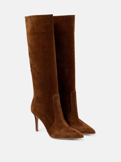 Hansen 85 suede knee-high boots