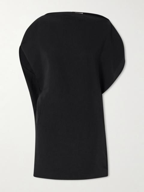 Erin Silk And Cotton-blend Organza Mini Dress