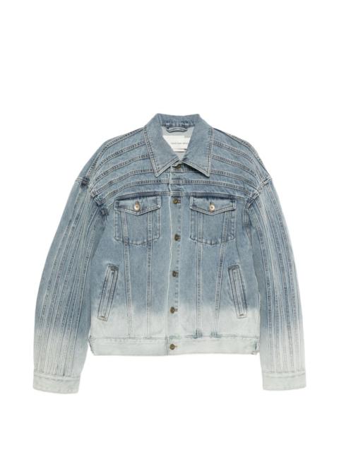 button-up denim jacket