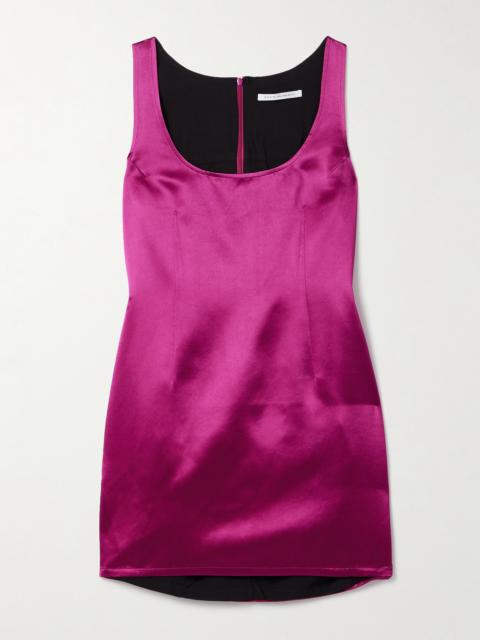 Crepe De Chine Mini Dress