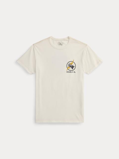 Garment-Dyed Jersey Graphic T-Shirt