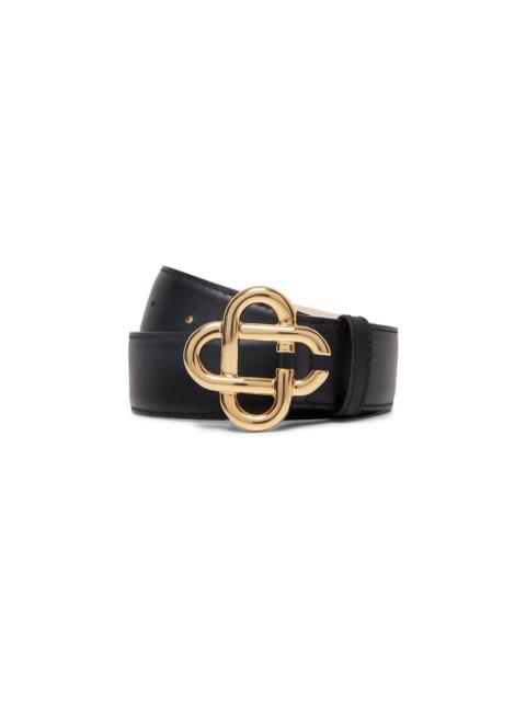 Black CC Logo Belt | Casablanca Paris