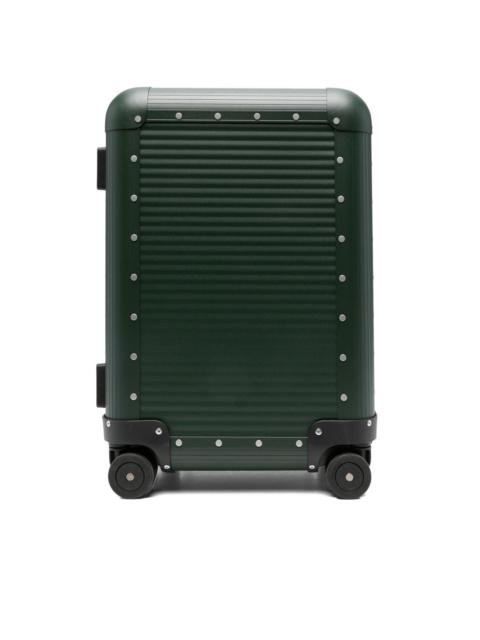 ribbed-aluminium holdall