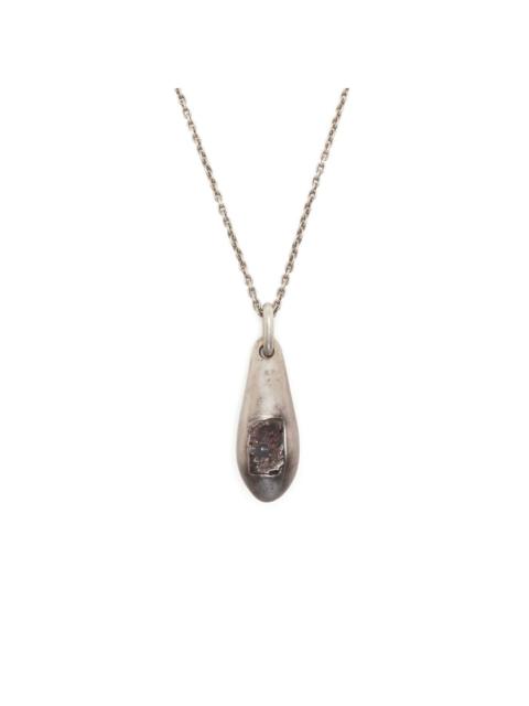 Chrysalis zircon crystal necklace