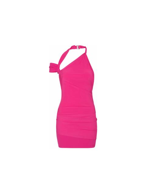 Jacquemus x Nike La Robe Drapée Dress Dark Pink
