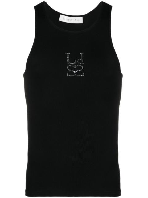 crystal-embellished tank top