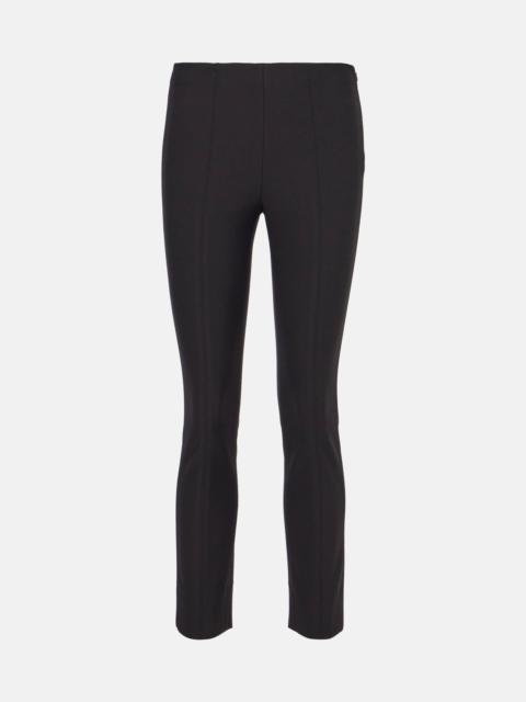 High-rise ponte leggings