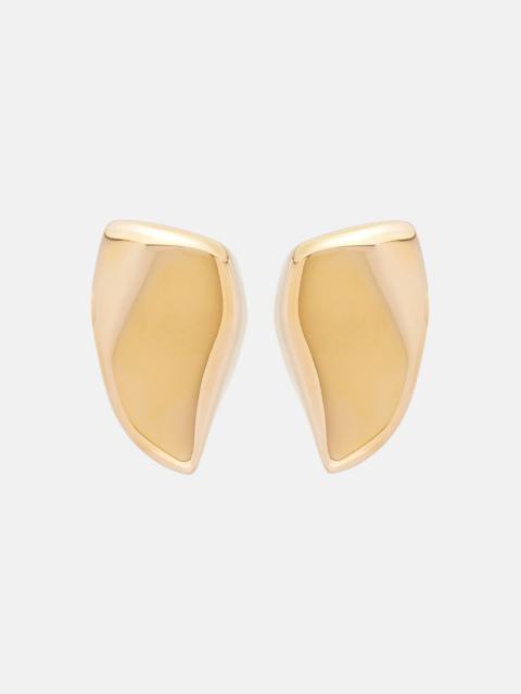 Prisma Small 18kt gold-plated earrings