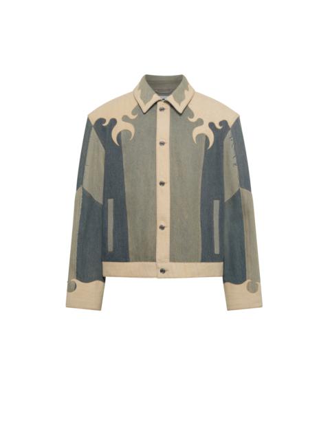 Regenerated Denim Workwear Jacket